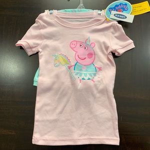 Peppa Pig Pajamas 2PC Set Size 4T